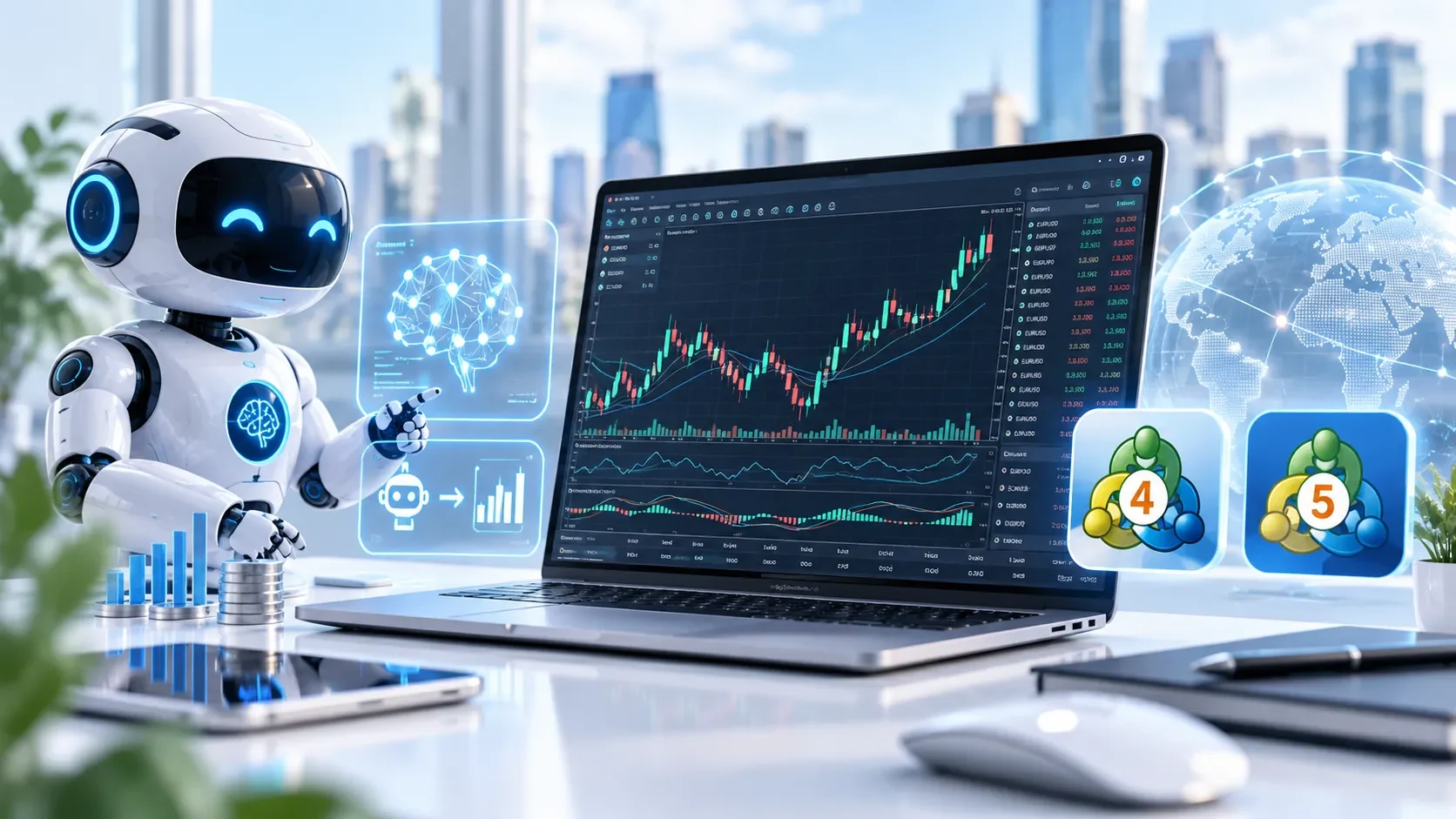 ИИ торговые роботы Forex AI советники MT4 MT5 в FXStatus
