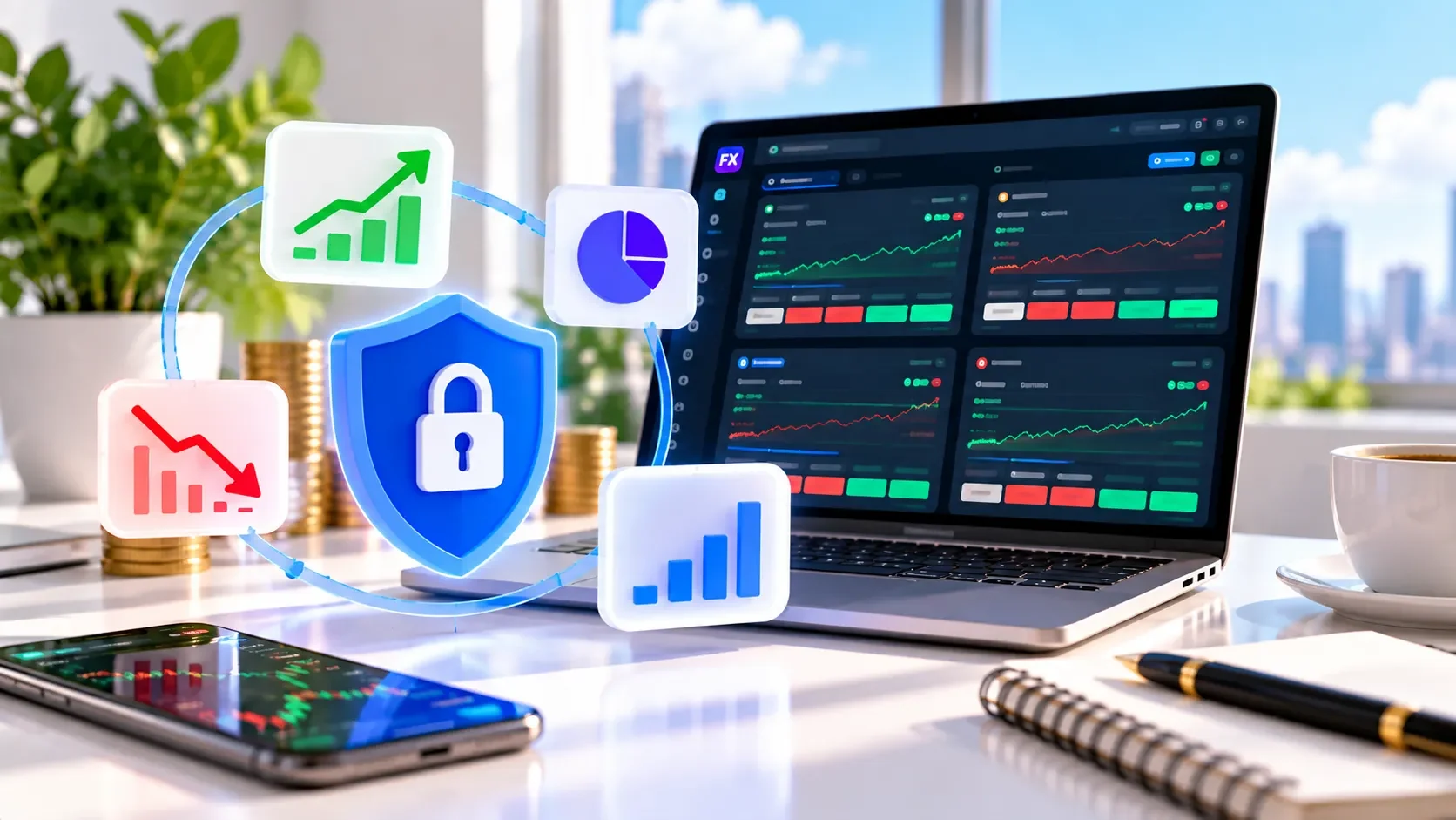 Несколько торговых счетов MT4 MT5 в одном кабинете FXStatus